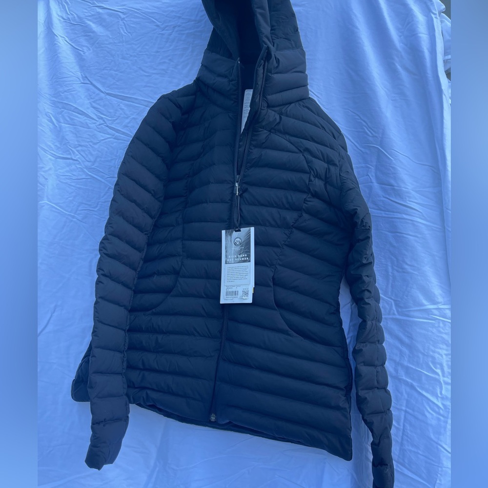 Lululemon NWT Pack It Down Jacket in Black Size 8